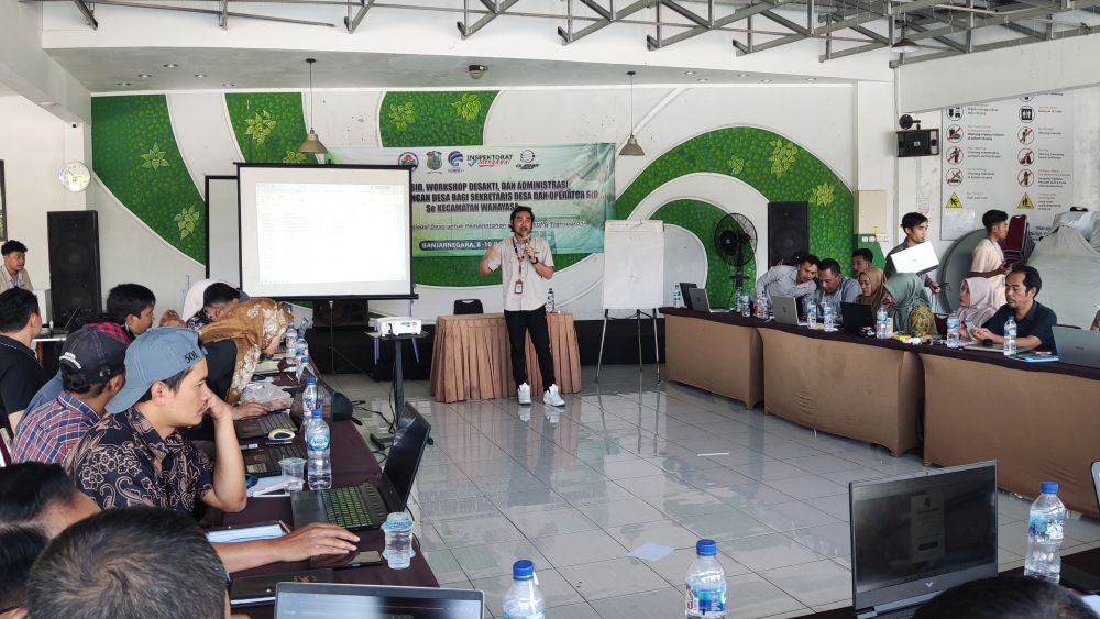 Pelatihan OpenSID dan DESAKTI Se-Kecamatan Wanayasa