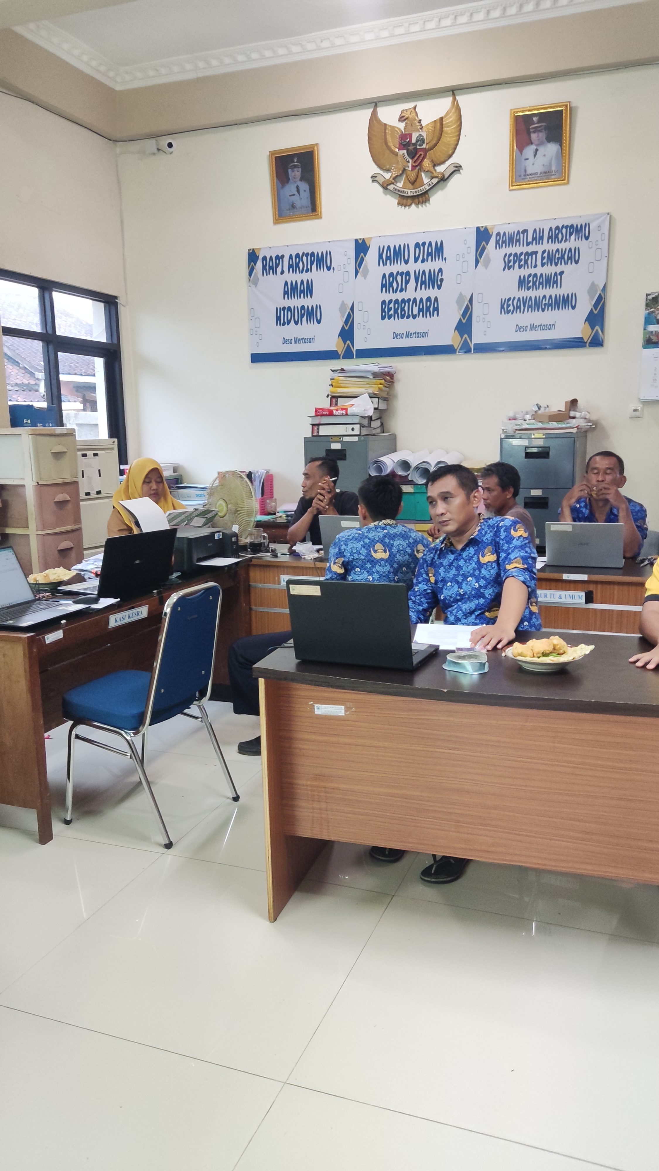 Pelatihan & Pendampingan Aplikasi SID dan DESAKTI Desa Mertasari