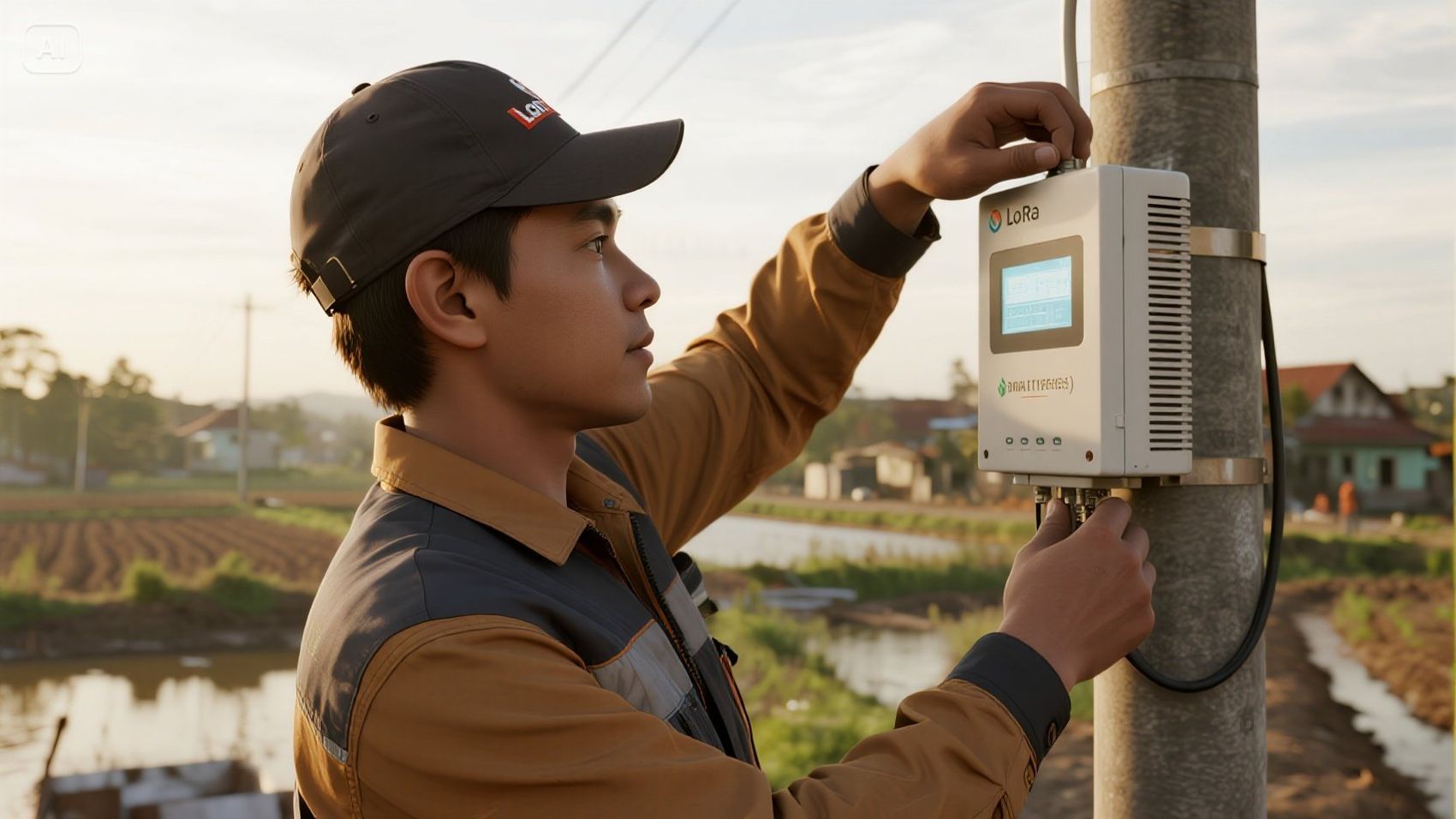 Integrasi IoT Dengan Kantor Desa