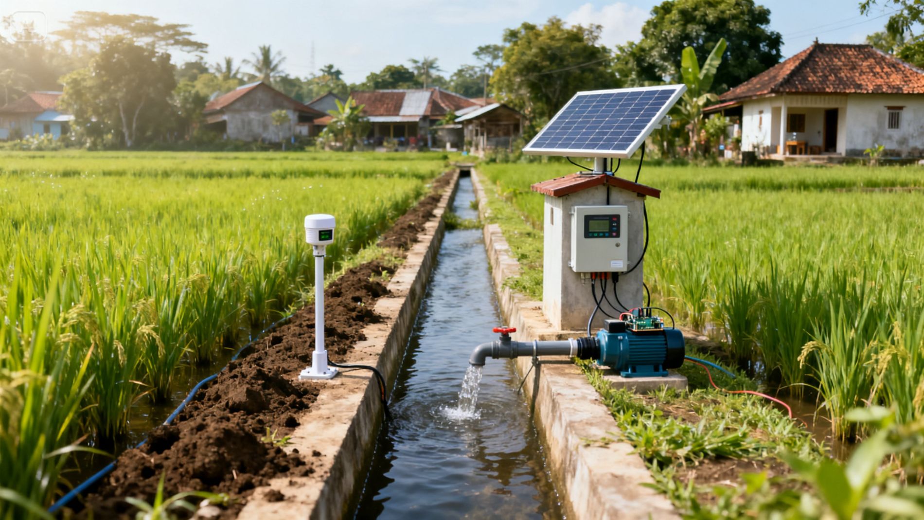 Sistem Tata Kelola Irigasi Cerdas